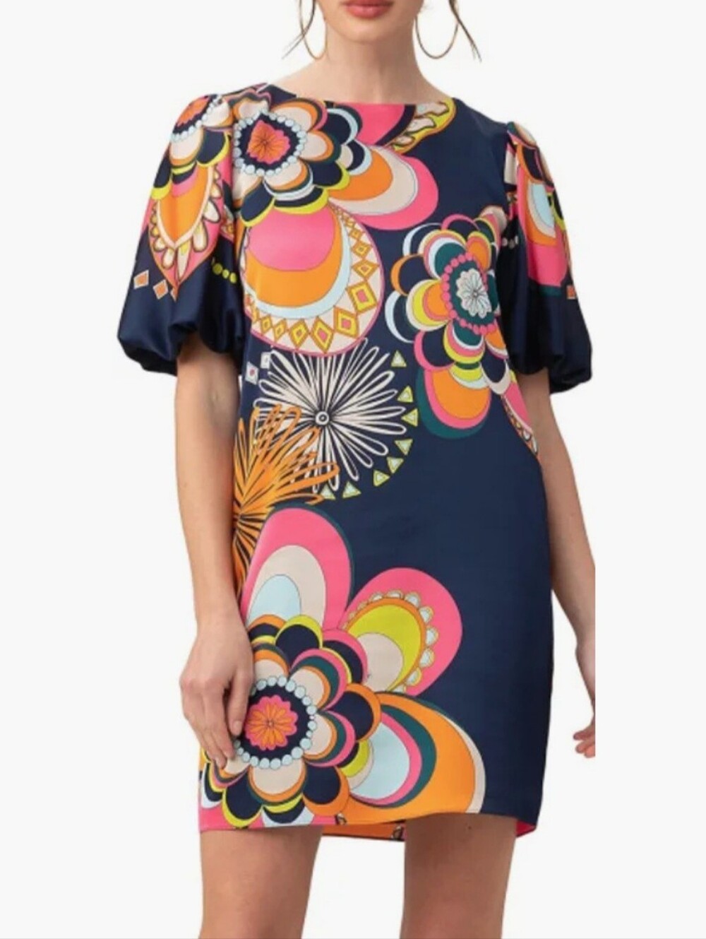 Trina Turk  Women's Luv Groovy Floral Minidress